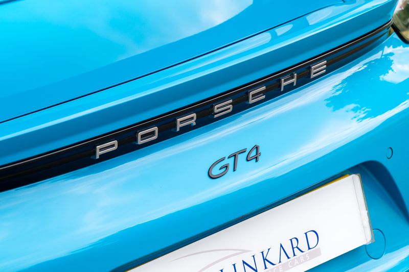 Porsche 718 Cayman 4.0 GT4 (Manual)