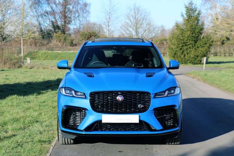 Jaguar F Pace 5.0 P550 SVR Quickshift