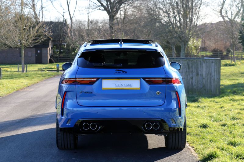 Jaguar F Pace 5.0 P550 SVR Quickshift