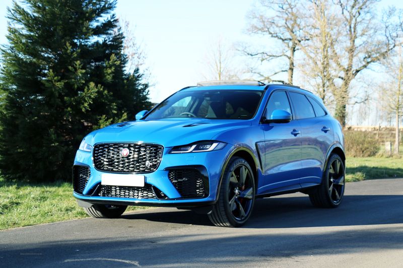 Jaguar F Pace 5.0 P550 SVR Quickshift