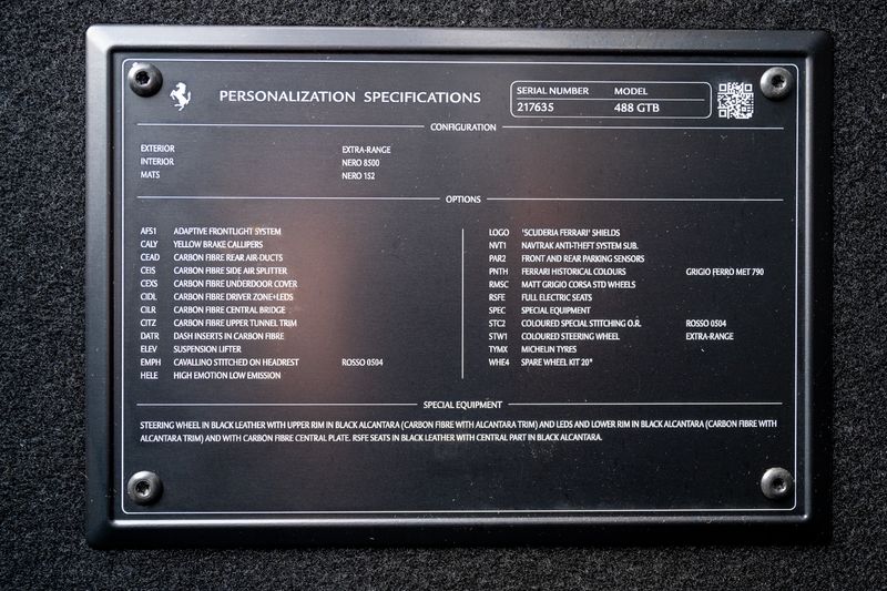 Ferrari 488 3.9T V8 GTB F1 DCT