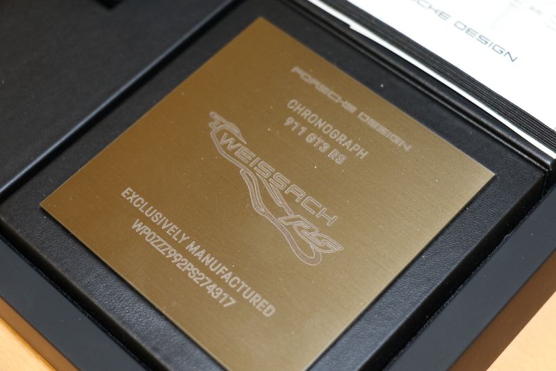 Porsche Design 911 GT3 RS Chronograph Watch