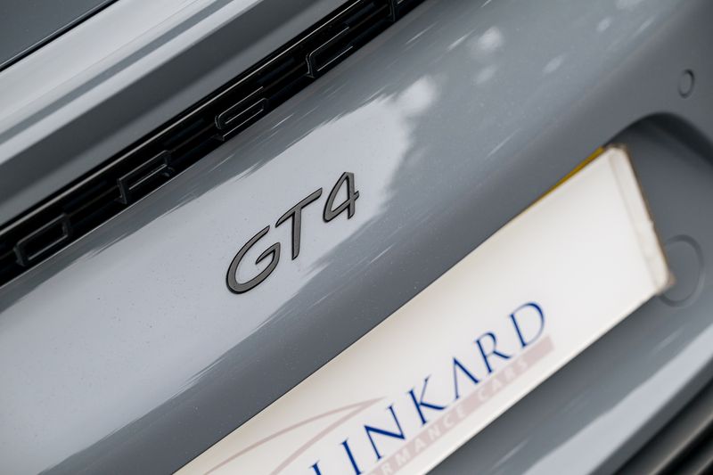 Porsche 718 Cayman 4.0 GT4 Coupe PDK