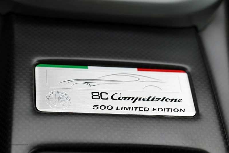 Alfa Romeo 8C Coupe 1 of 40 Official UK Supplied Cars