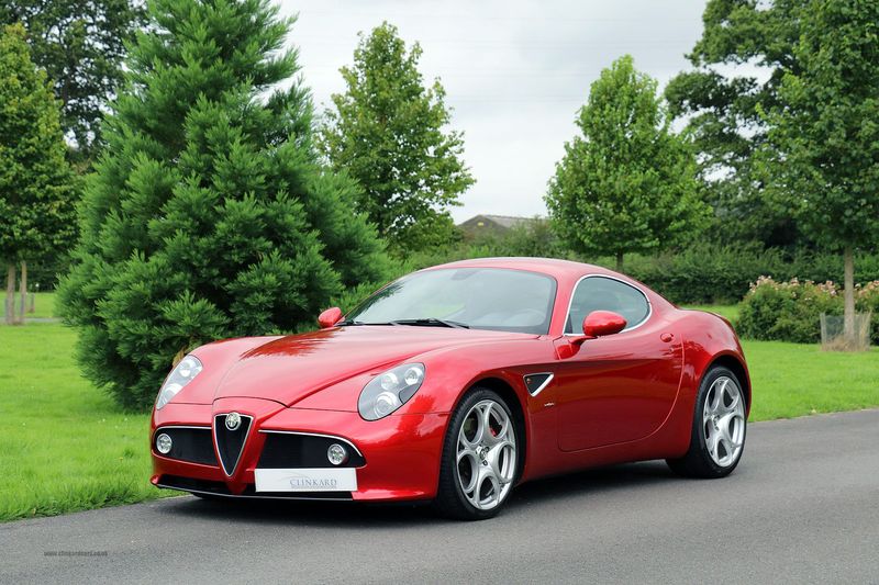 Alfa Romeo 8C Coupe 1 of 40 Official UK Supplied Cars