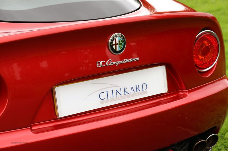 Alfa Romeo 8C Coupe 1 of 40 Official UK Supplied Cars